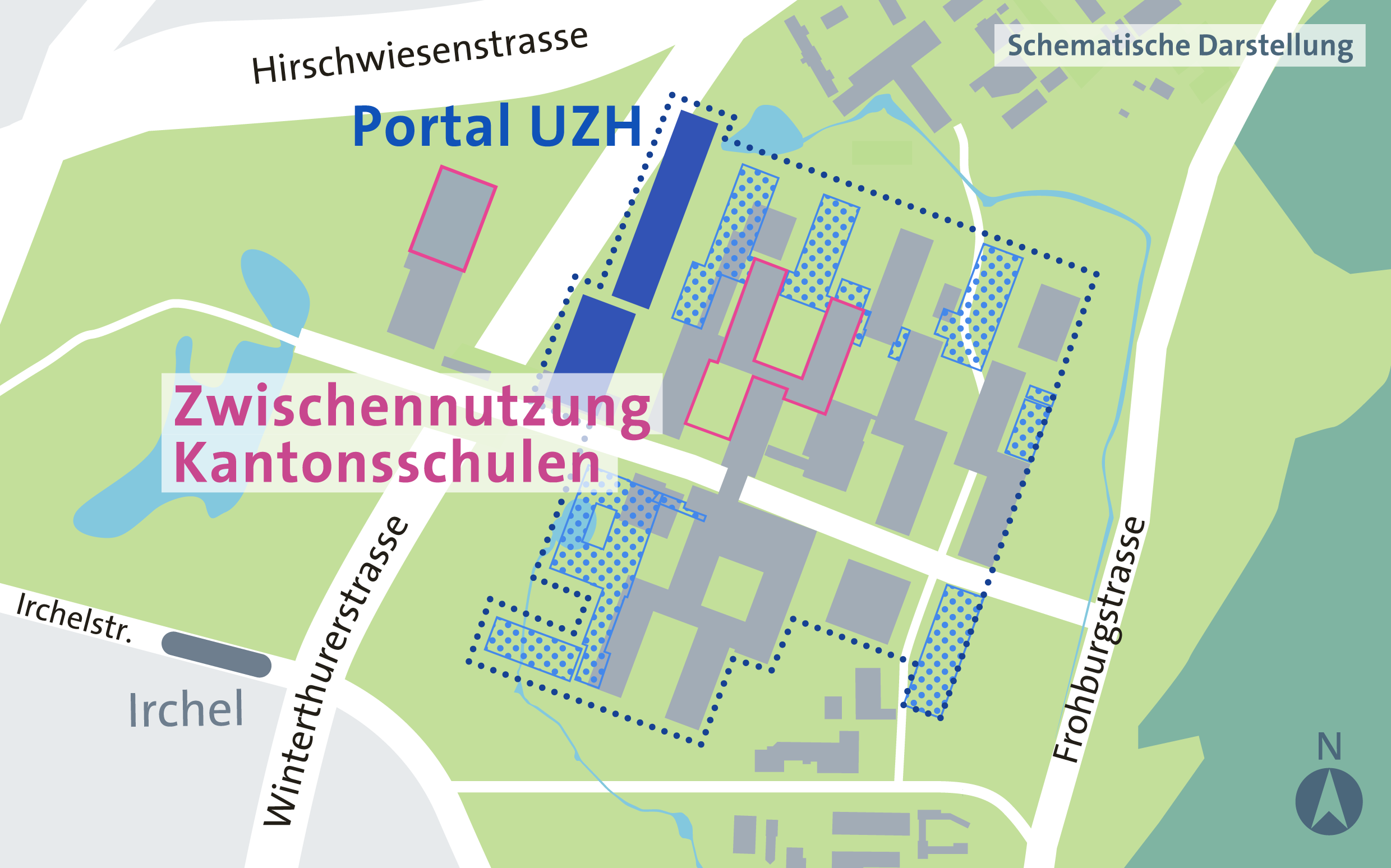Baubereich UZI 1 (Übersichtsplan)