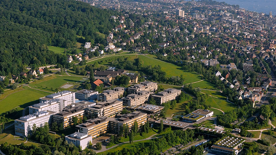 Luftaufnahme Campus Irchel