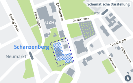 Areal Schanzenberg (Übersichtsplan)