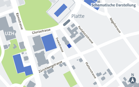 Plattenstrasse 14-22 (Übersichtsplan)